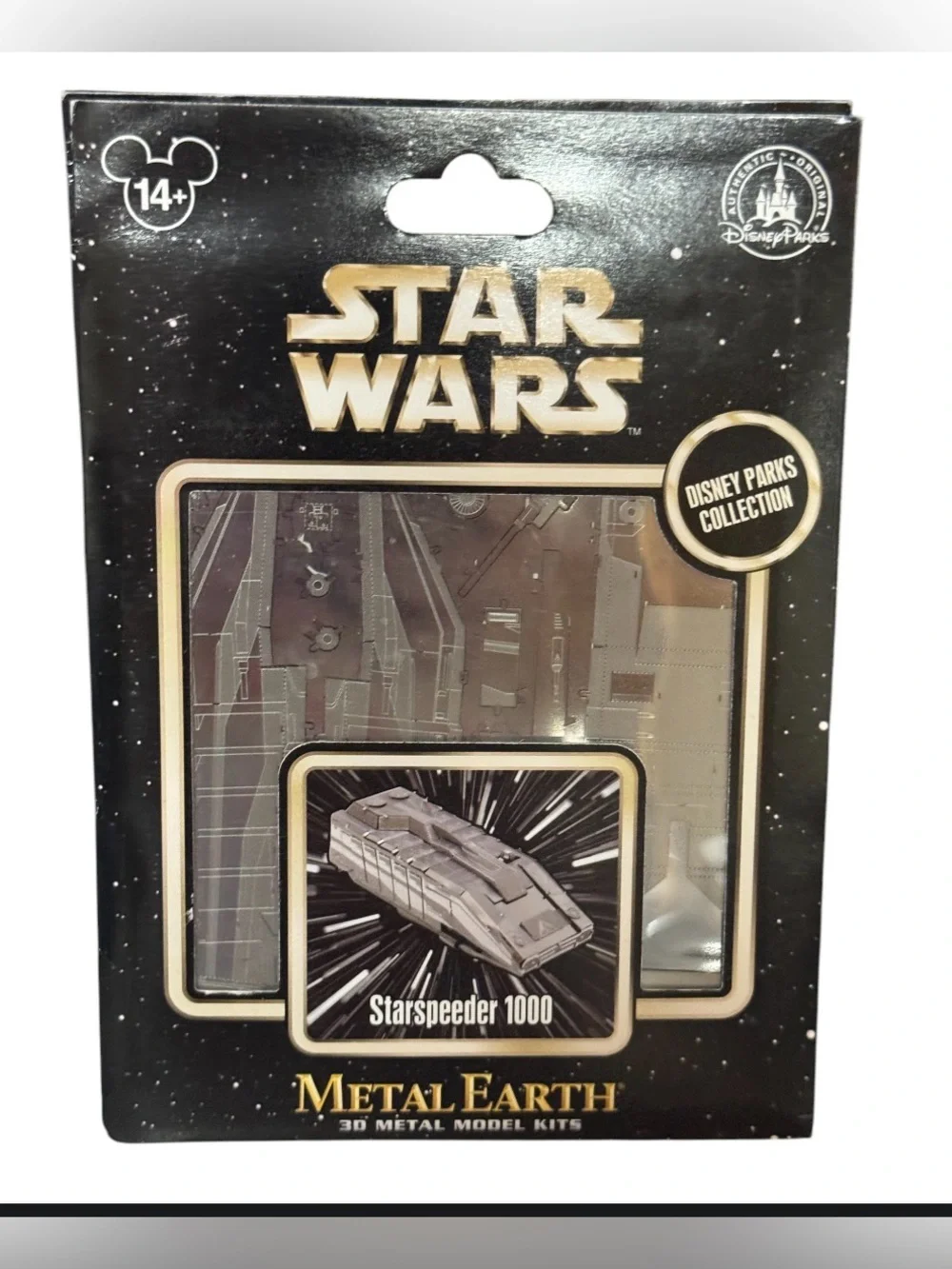 STAR WARS PILOT DROID REX METAL MODEL KIT 3D & Star Wars Starspeeder 1000